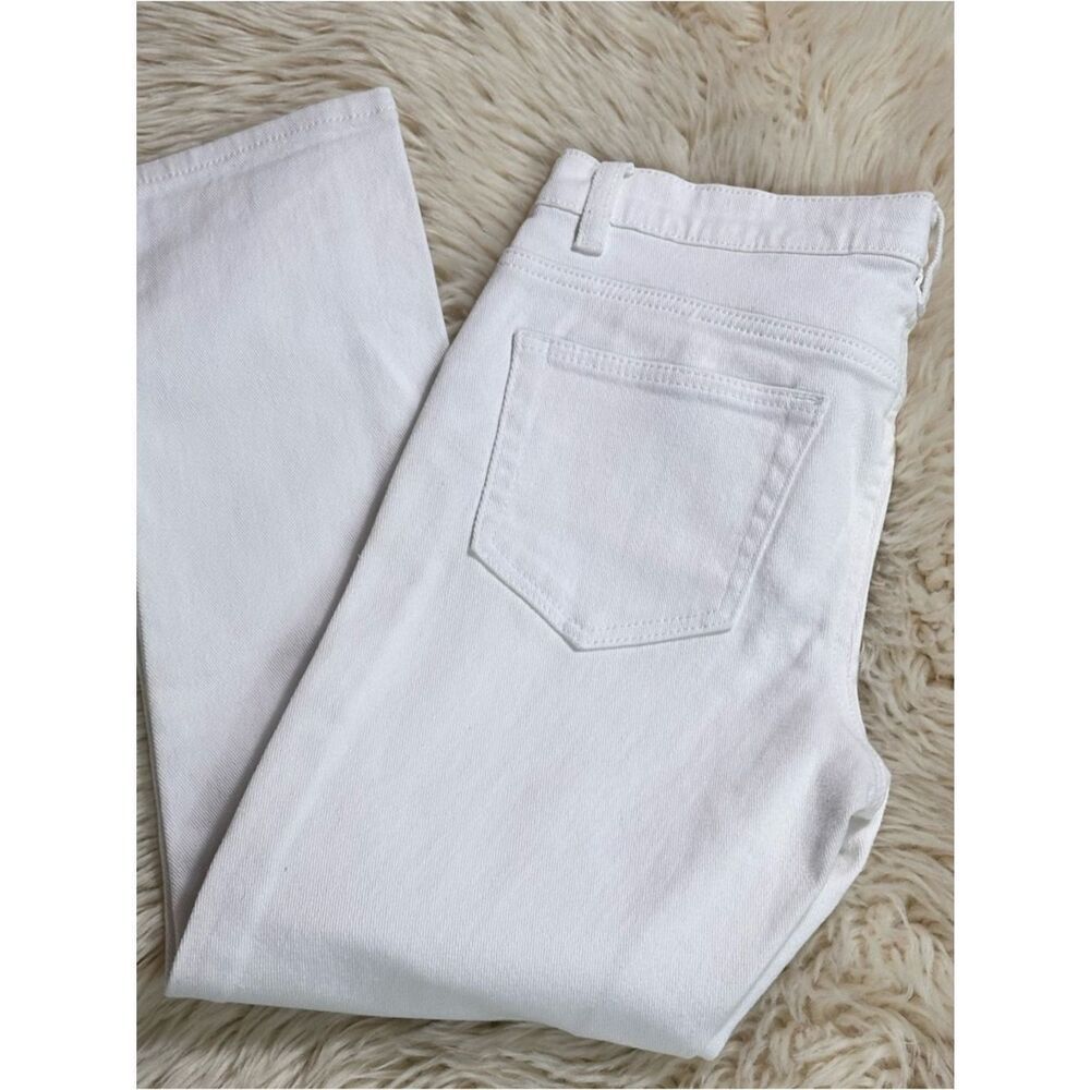 Joe Fresh White High-Rise Jeans